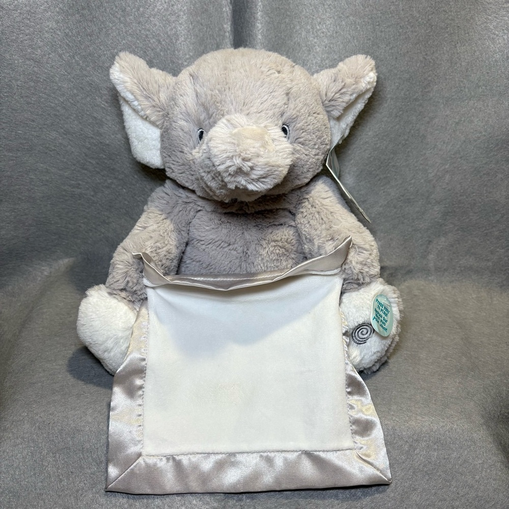 Spin Master by GUND Plush Peek A Boo Gray Elephant
